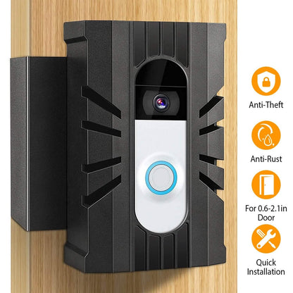 Anti Theft Video Doorbell Door Mount Fit for Most Doorbell Camera Accessories - A-1 Thread Vault