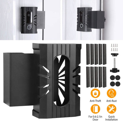 Anti Theft Video Doorbell Door Mount Fit for Most Doorbell Camera Accessories - A-1 Thread Vault