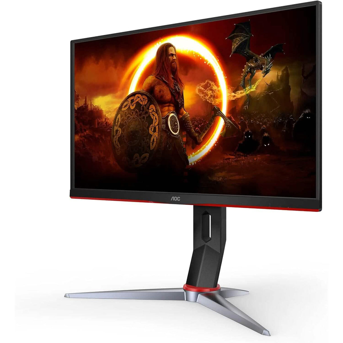 AOC 27G2 27" Frameless Gaming IPS Monitor, FHD 1080P, 1ms 144Hz, NVIDIA G-SYNC Compatible + Adaptive-Sync, Height Adjustable (Refurbished) - A-1 Thread Vault