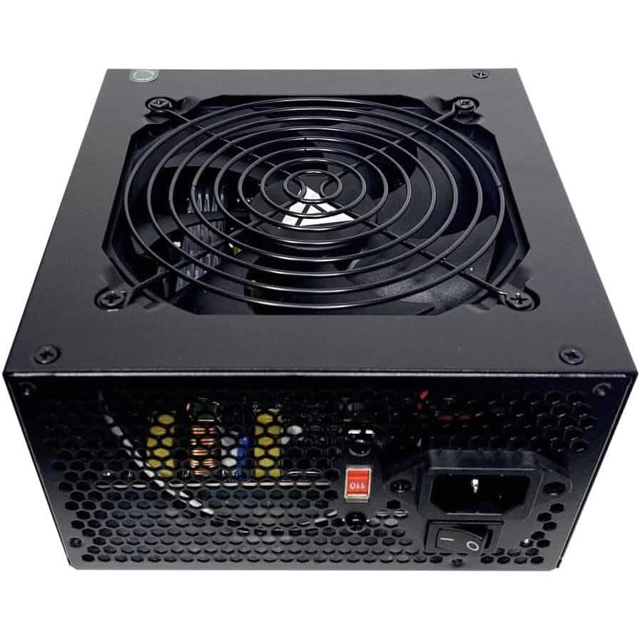 Apevia ATX-ES700W Essence 700W ATX Semi-Modular Gaming Power Supply with Auto-Thermally Controlled (Refurbished) - A-1 Thread Vault
