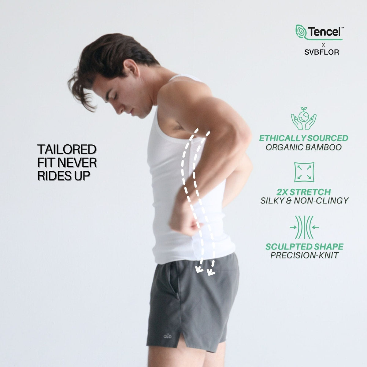 APEX CLASSIC FITTED TANK - Ultra-Soft Tencel™ - A-1 Thread Vault
