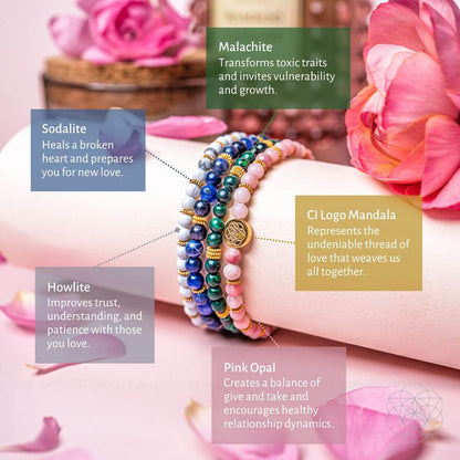 Eternal Love Bracelet Pack of 4 - A-1 Thread Vault
