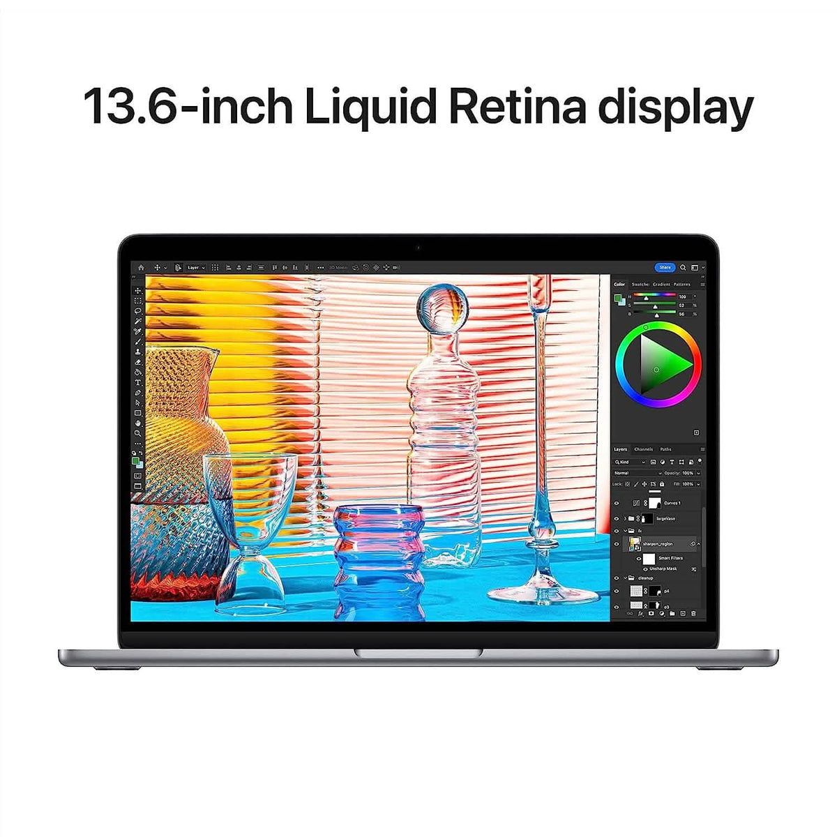 Apple 2022 MacBook Air Laptop M2 Chip 13.6" Liquid Retina Display 8GB RAM 256GB SSD MLXW3LL/A (Refurbished) - A-1 Thread Vault