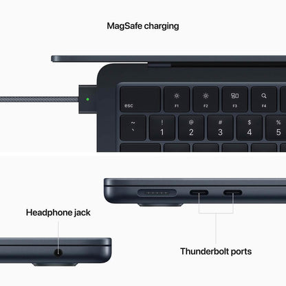 Apple 2022 MacBook Air Laptop with M2 chip 13.6" 8GB 256GB MLY33LL/A (Refurbished) - A-1 Thread Vault