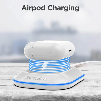Apple AirPods Wireless Charger - Magnetic Charging Dock for AirPods Pro - A-1 Thread Vault