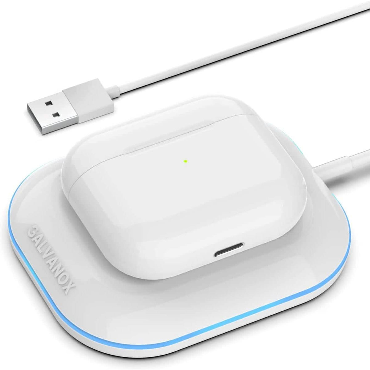 Apple AirPods Wireless Charger - Magnetic Charging Dock for AirPods Pro - A-1 Thread Vault