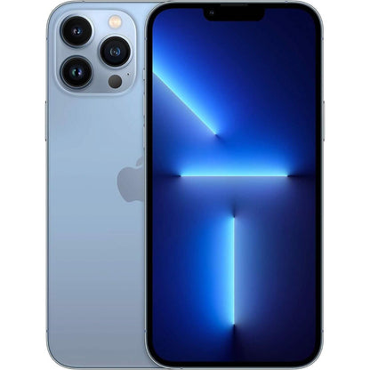 Apple iPhone 13 Pro Max, 256GB, Sierra Blue - Unlocked (Refurbished) - A-1 Thread Vault