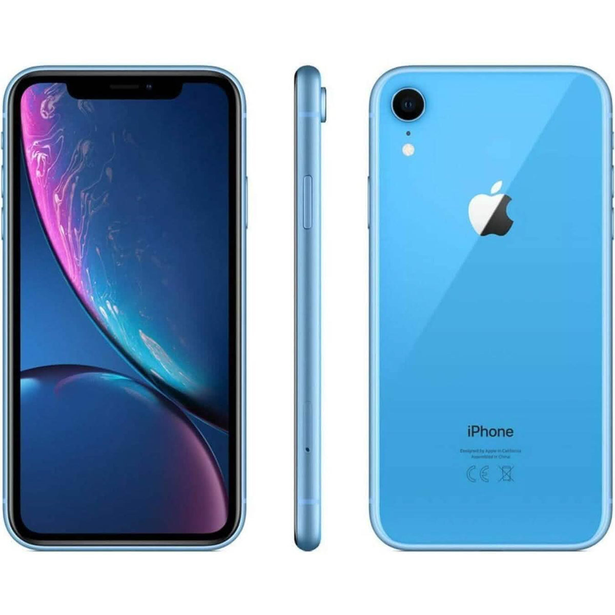 Apple iPhone XR, 128GB Blue GSM Carriers (Refurbished) - A-1 Thread Vault