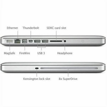 Apple MacBook Pro Core i7 2.9GHz 8GB RAM 256GB HD 13 MD102LL/A (Refurbished) - A-1 Thread Vault