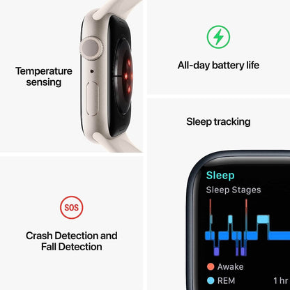 Apple Watch Series 8 GPS (Refurbished) - A-1 Thread Vault
