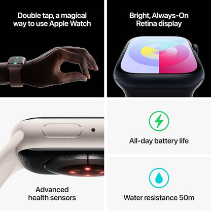 Apple Watch Series 9 GPS 41MM Smartwatch (Refurbished) - A-1 Thread Vault