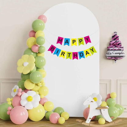 Arch Backdrop Stand Cover White Spandex Fitted Double-Sided Background Covering - A-1 Thread Vault