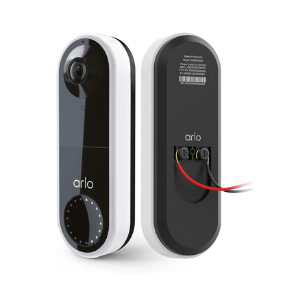 Arlo Essential Wired Video Doorbell (Refurbished) - A-1 Thread Vault