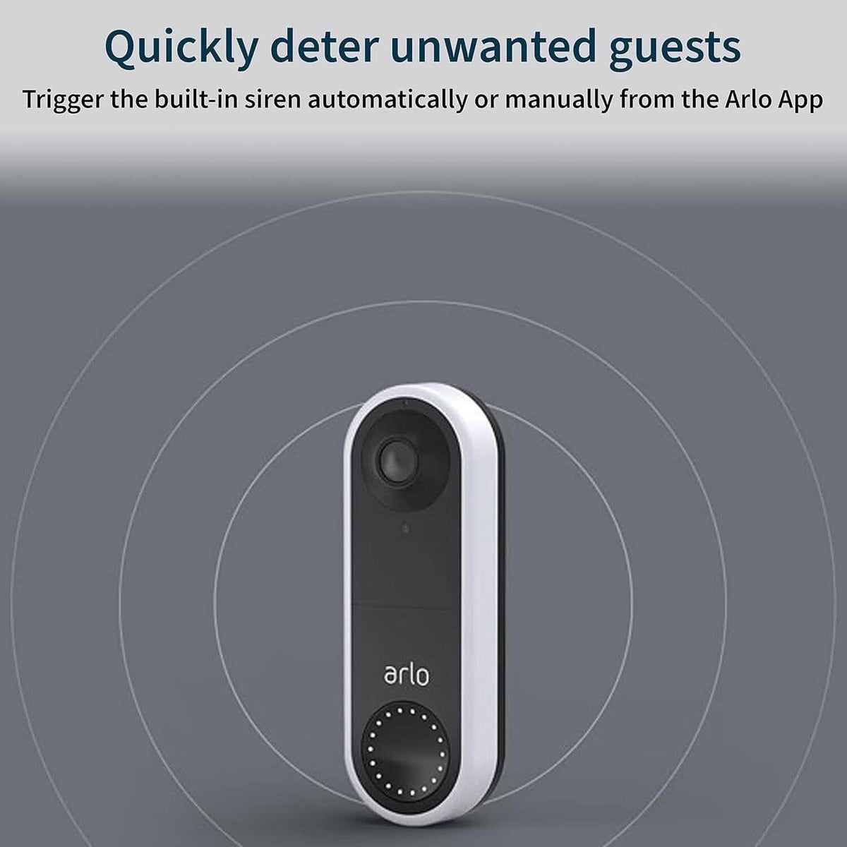 Arlo Essential Wired Video Doorbell (Refurbished) - A-1 Thread Vault
