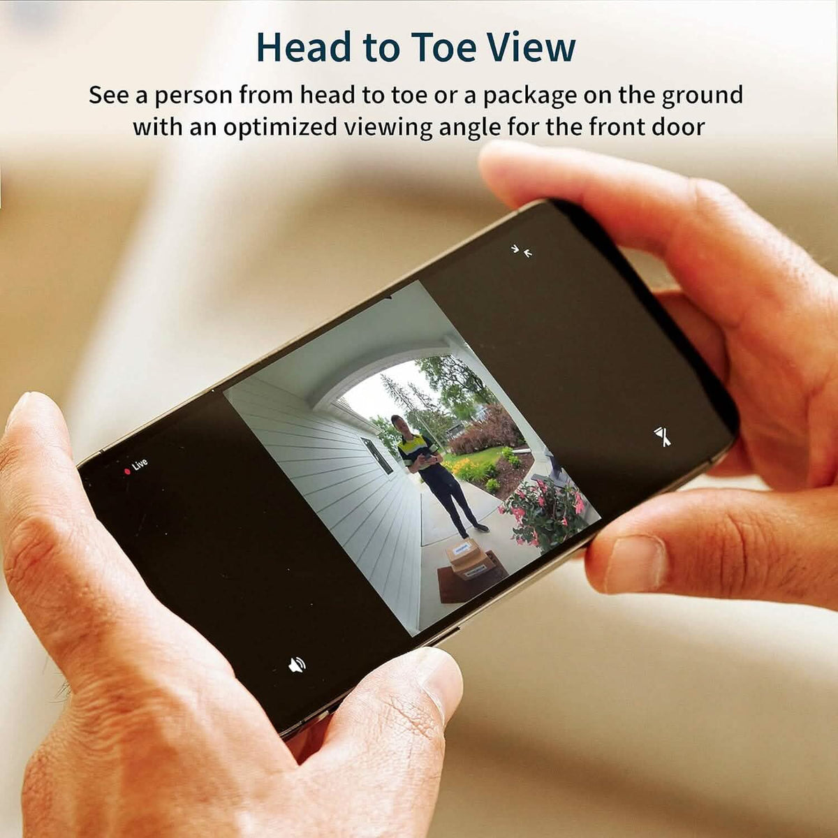 Arlo Video Doorbell 2K (2nd Generation) – Battery Operated or Wired Doorbell (Refurbished) - A-1 Thread Vault