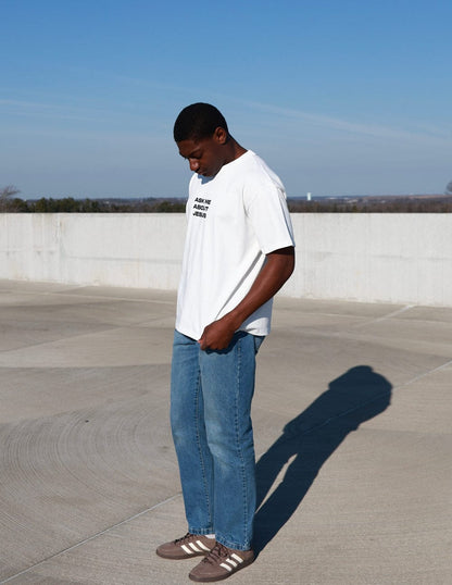Ask Me About Jesus Heavyweight Tee - A-1 Thread Vault