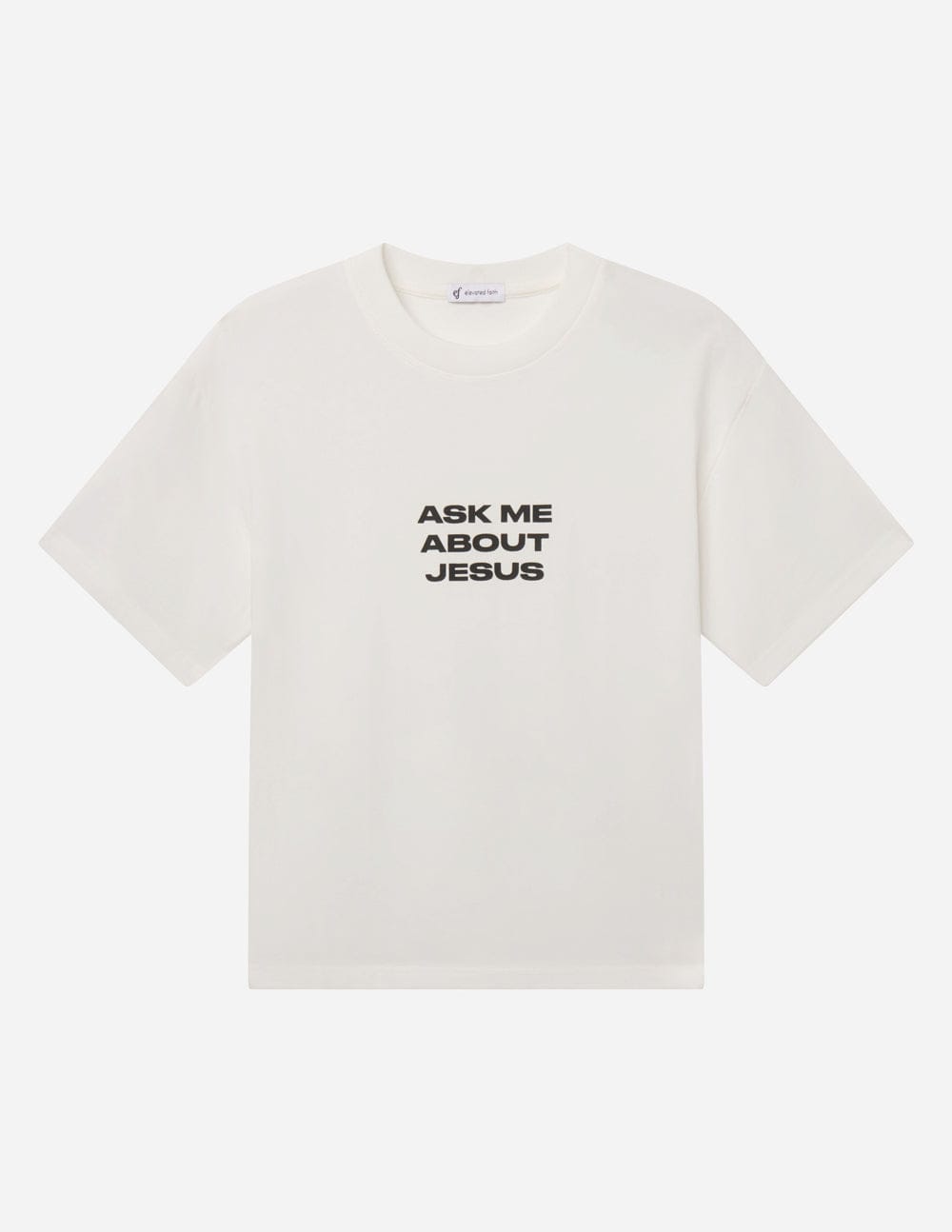 Ask Me About Jesus Heavyweight Tee - A-1 Thread Vault