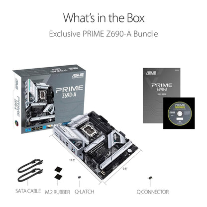 ASUS Prime Z690-A LGA 1700 Intel 12th ATX Motherboard (Refurbished) - A-1 Thread Vault