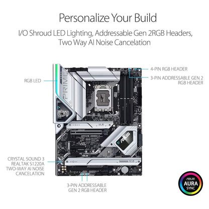 ASUS Prime Z690-A LGA 1700 Intel 12th ATX Motherboard (Refurbished) - A-1 Thread Vault