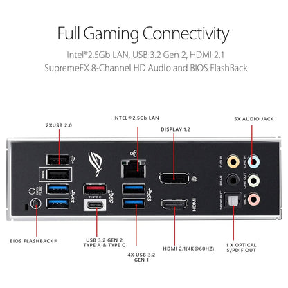 ASUS ROG Strix B550-F Gaming AMD AM4 Zen 3 Ryzen 5000 & 3rd Gen Ryzen ATX (Refurbished) - A-1 Thread Vault