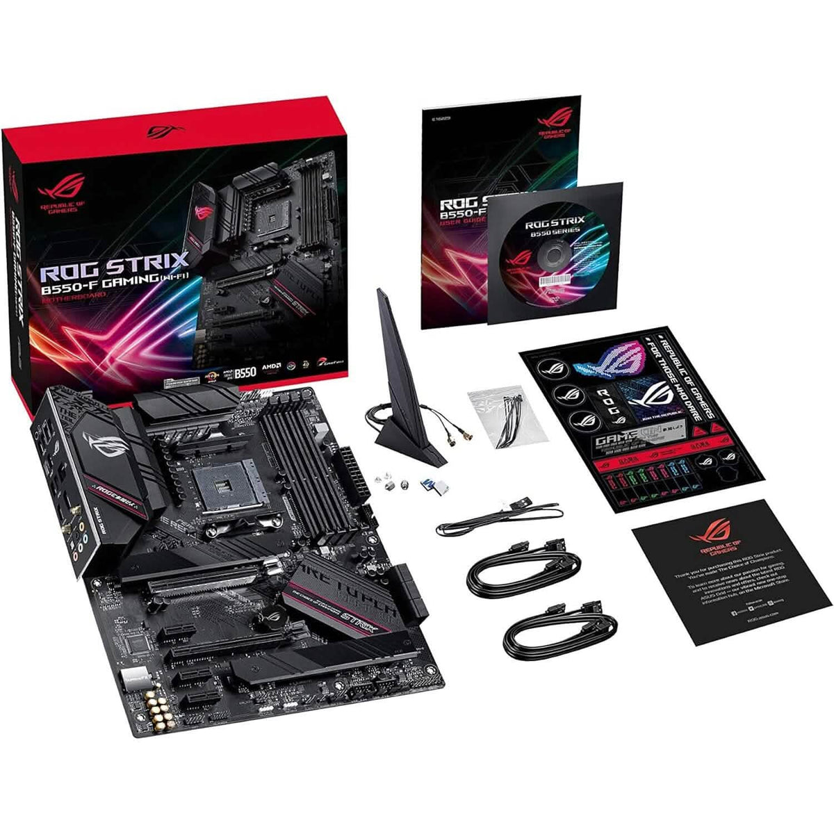 ASUS ROG Strix B550-F Gaming AMD AM4 Zen 3 Ryzen 5000 & 3rd Gen Ryzen ATX (Refurbished) - A-1 Thread Vault