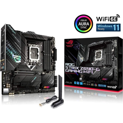 ASUS ROG Strix Z690-G Gaming WiFi 6E LGA 1700 (Intel 12th Gen) (Refurbished) - A-1 Thread Vault