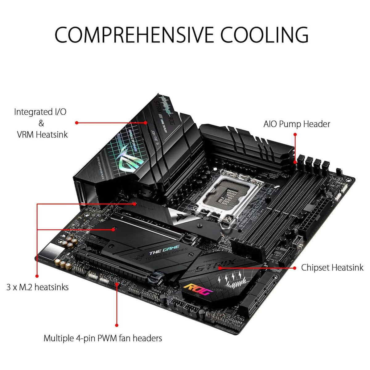 ASUS ROG Strix Z690-G Gaming WiFi 6E LGA 1700 (Intel 12th Gen) (Refurbished) - A-1 Thread Vault