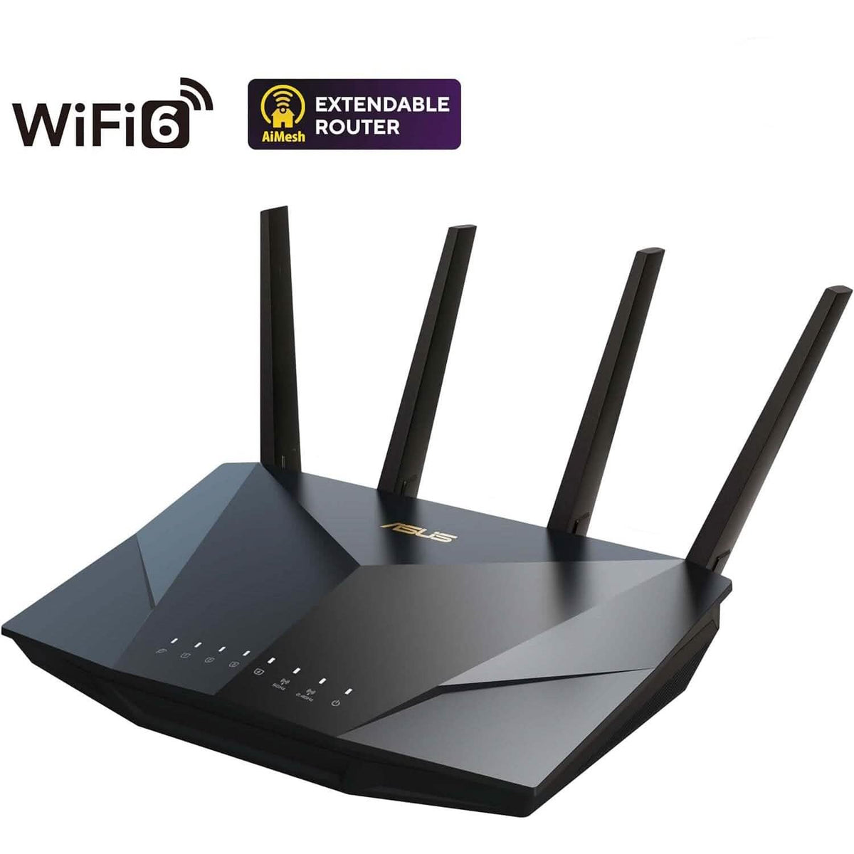 ASUS RT-AX5400 VPN WiFi 6 Extendable Router Dual Band (Refurbished) - A-1 Thread Vault