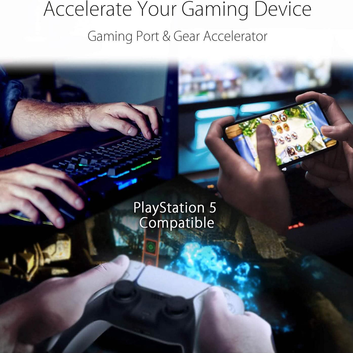 ASUS RT-AX82U AX5400 Dual-Band WiFi 6 Gaming Router, Game Acceleration, Mesh Support, Dedicated Port, Mobile Boost, MU-MIMO, Aura RGB (Refurbished) - A-1 Thread Vault