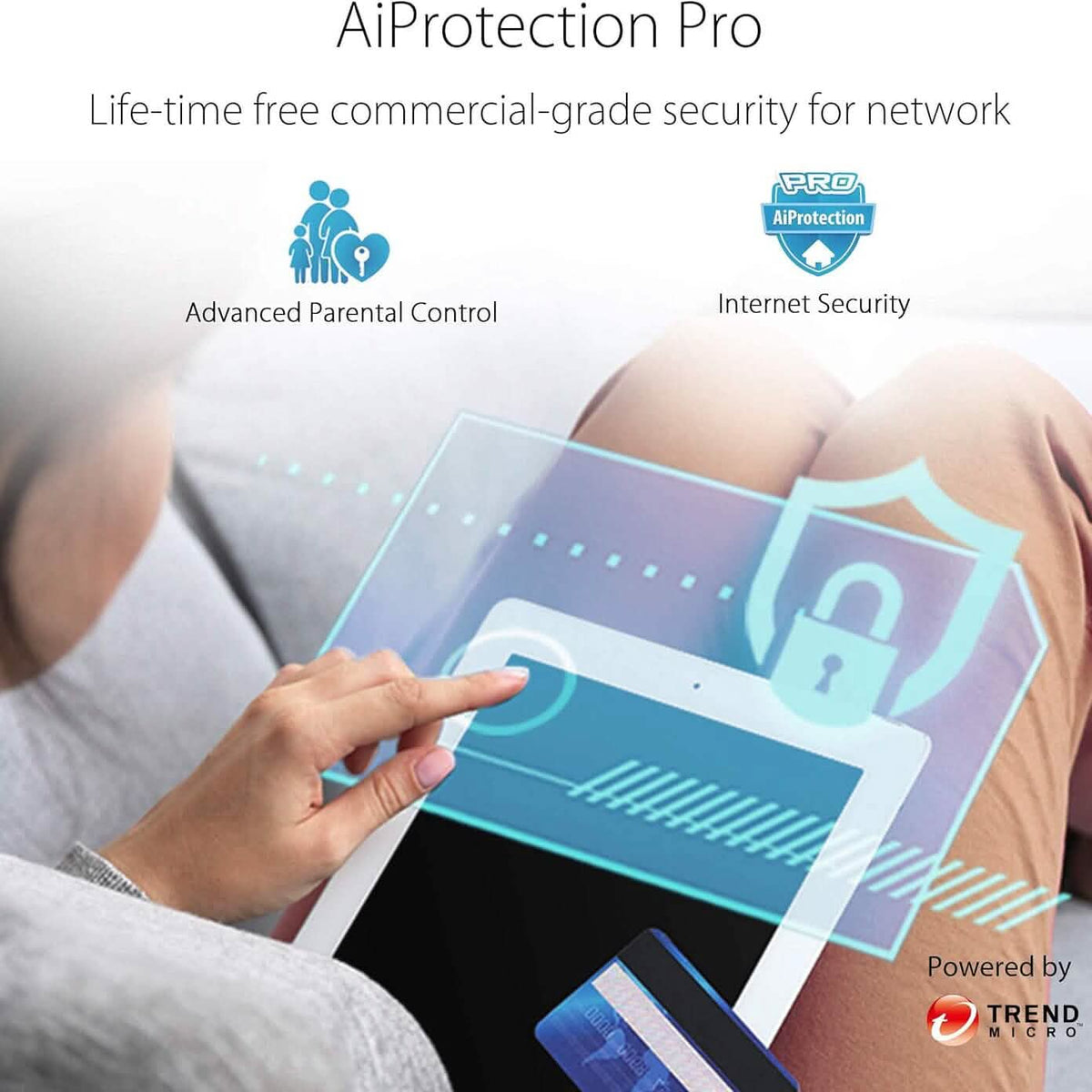 ASUS RT-AX82U AX5400 Dual-Band WiFi 6 Gaming Router, Game Acceleration, Mesh Support, Dedicated Port, Mobile Boost, MU-MIMO, Aura RGB (Refurbished) - A-1 Thread Vault