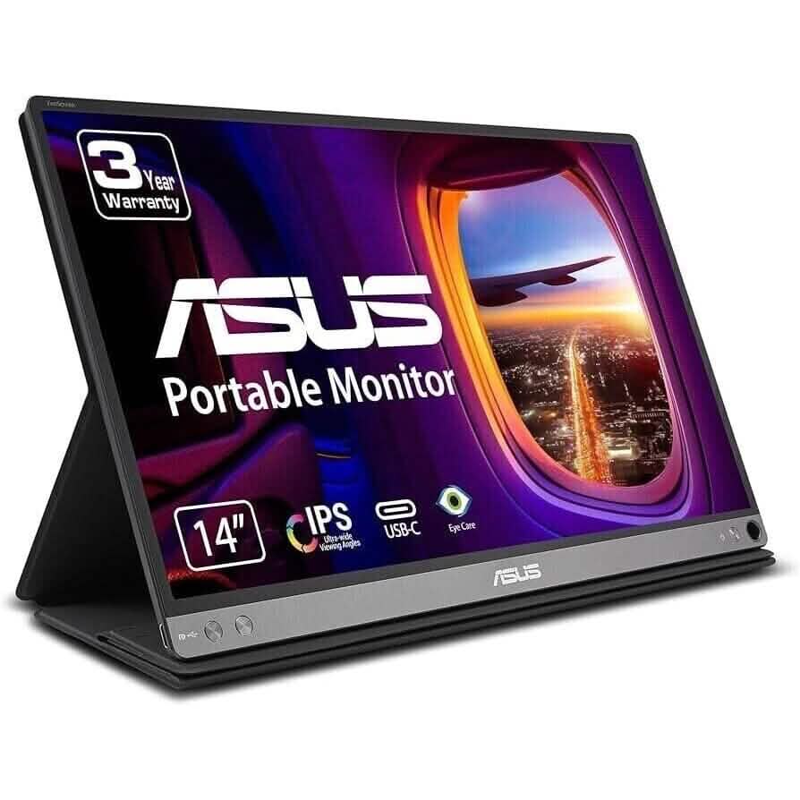 ASUS ZenScreen MB14AC 14in IPS LED Portable Monitor (Refurbished) - A-1 Thread Vault