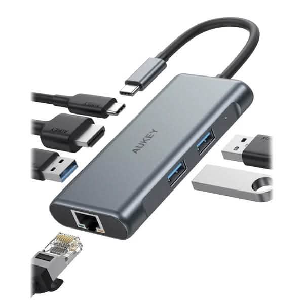 Aukey 6-in-1 USB-C Hub - A-1 Thread Vault