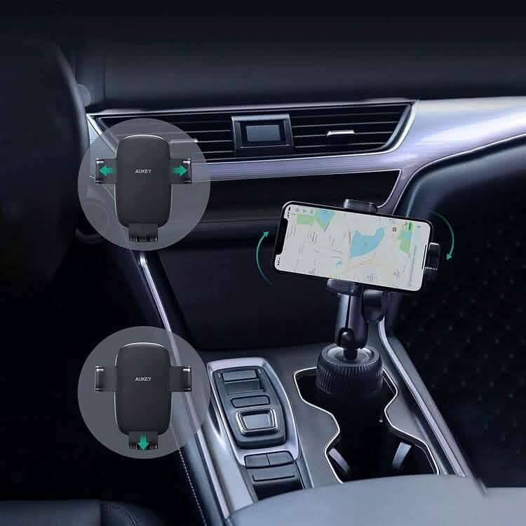 Aukey Car Cup Holder Phone Mount - A-1 Thread Vault