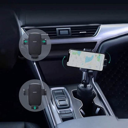 Aukey Car Cup Holder Phone Mount - A-1 Thread Vault