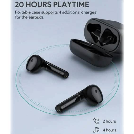 Aukey EP-T29 5.0 TWS Wireless Bluetooth Earphone Black - A-1 Thread Vault
