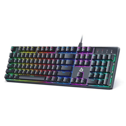 AUKEY KMG16 Mechanical Keyboard Blue Switches 104key - A-1 Thread Vault