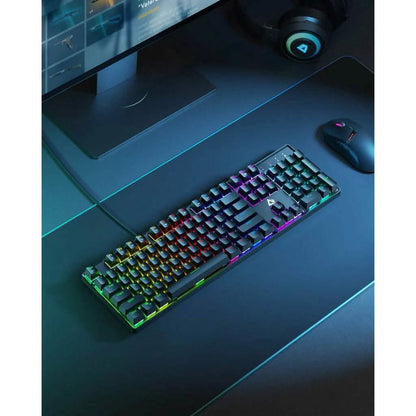 AUKEY KMG16 Mechanical Keyboard Blue Switches 104key - A-1 Thread Vault