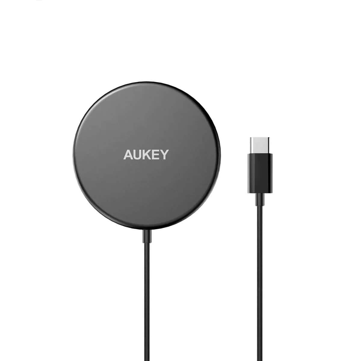 AUKEY LC-A1 Aircore Wireless Charger 15W Magnetic Qi Certified - A-1 Thread Vault