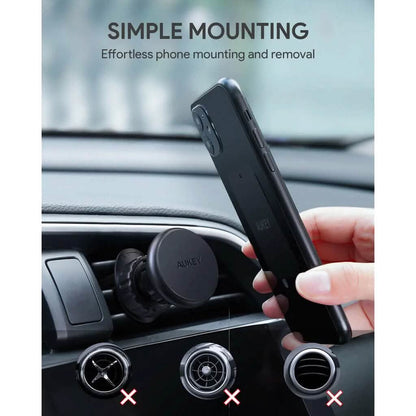 Aukey Phone Holder for Car with Super Magnetic Mount - A-1 Thread Vault