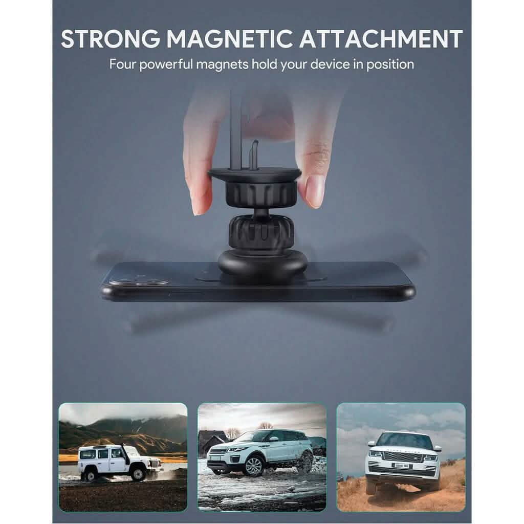 Aukey Phone Holder for Car with Super Magnetic Mount - A-1 Thread Vault