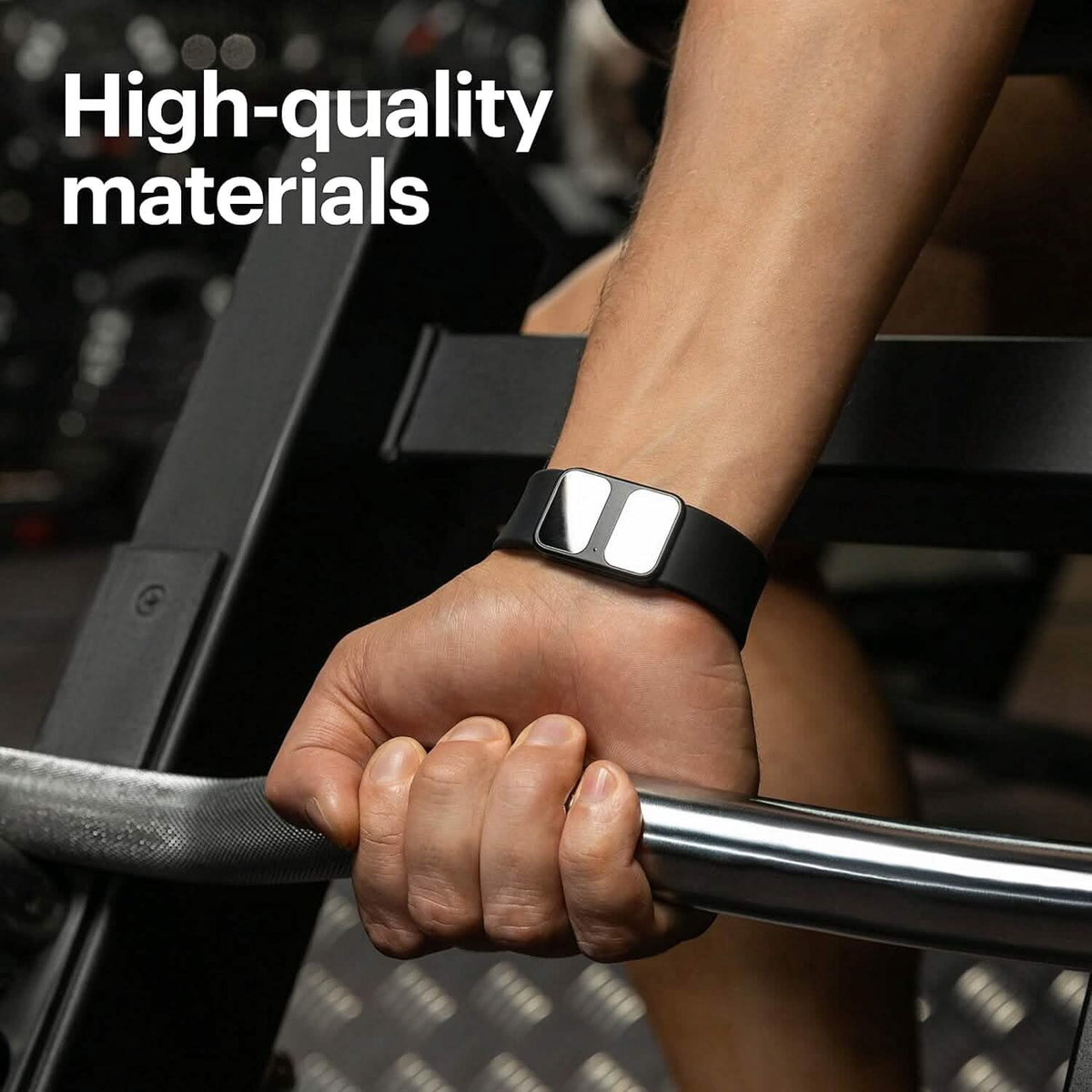 AURA Strap 2 Compatible w Apple Watch (45/49 mm (44/42mm), Coal Black) (Refurbished) - A-1 Thread Vault