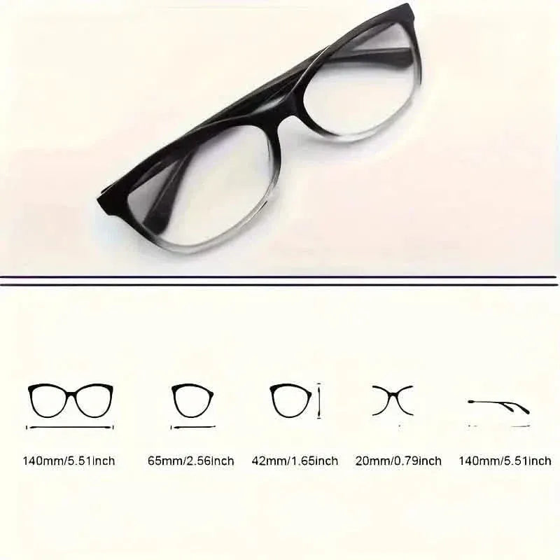Auto Adjusting Multifocal Reading Glasses for Women and Men Bifocal Readers - A-1 Thread Vault