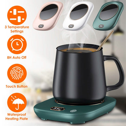 Auto Shut Off USB Coffee Mug Heating Plate with 3 Temperature Setting - A-1 Thread Vault