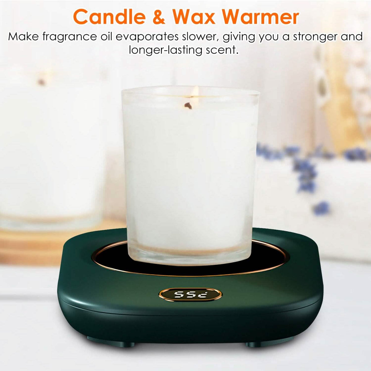 Auto Shut Off USB Coffee Mug Heating Plate with 3 Temperature Setting - A-1 Thread Vault