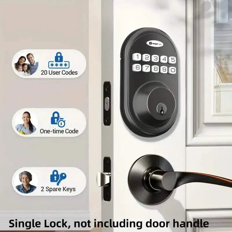 Auto Smart Keypad Door Lock Set - A-1 Thread Vault