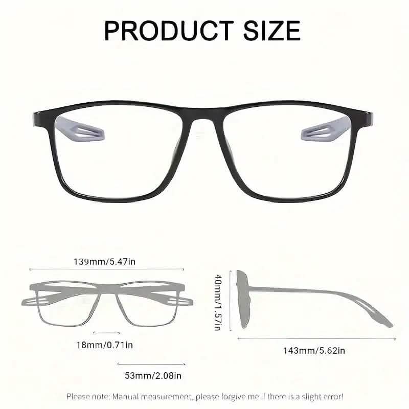 Auto Zoom TR90 Frame Sports Reading Glasses - A-1 Thread Vault
