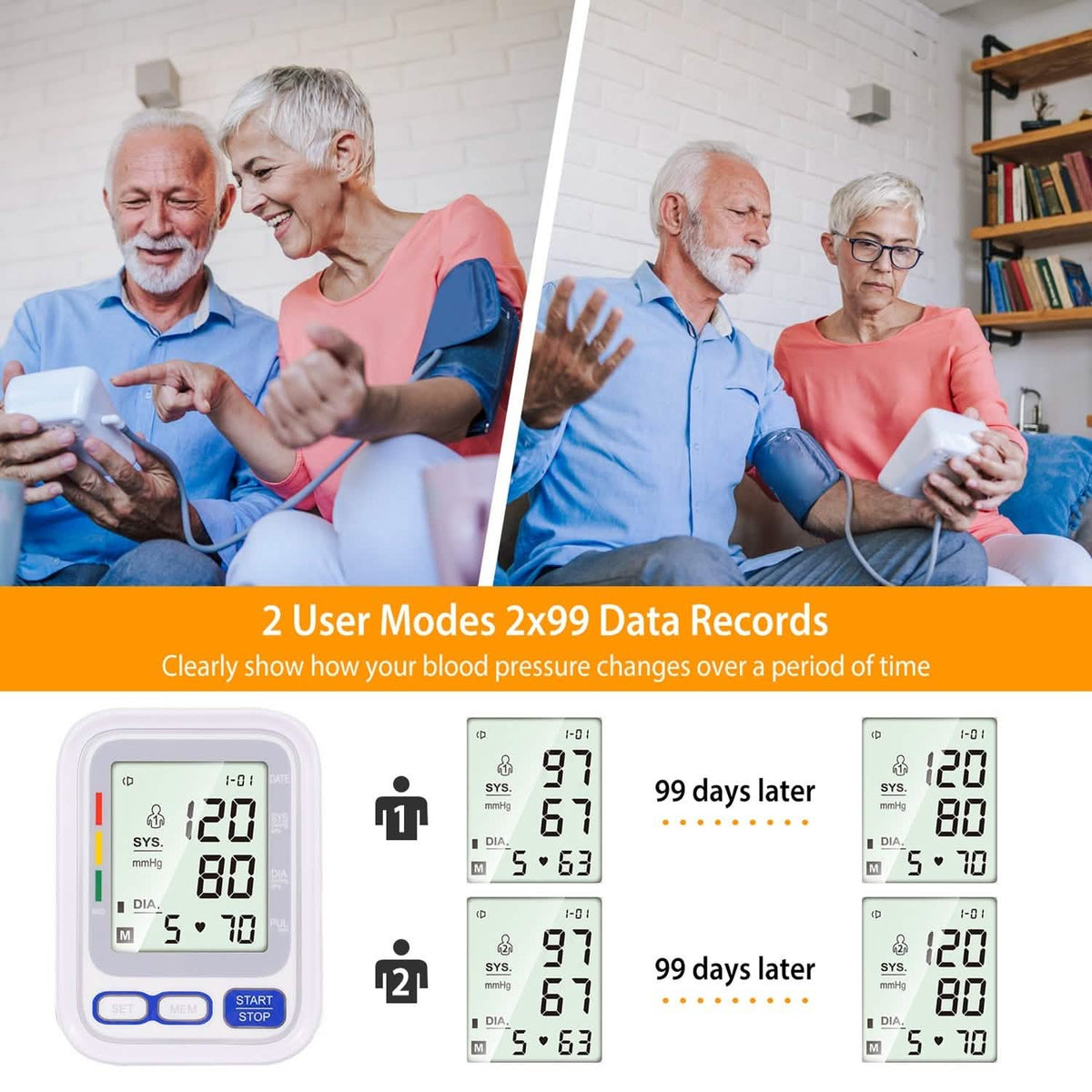 Automatic Arm Blood Pressure Monitor Digital - A-1 Thread Vault