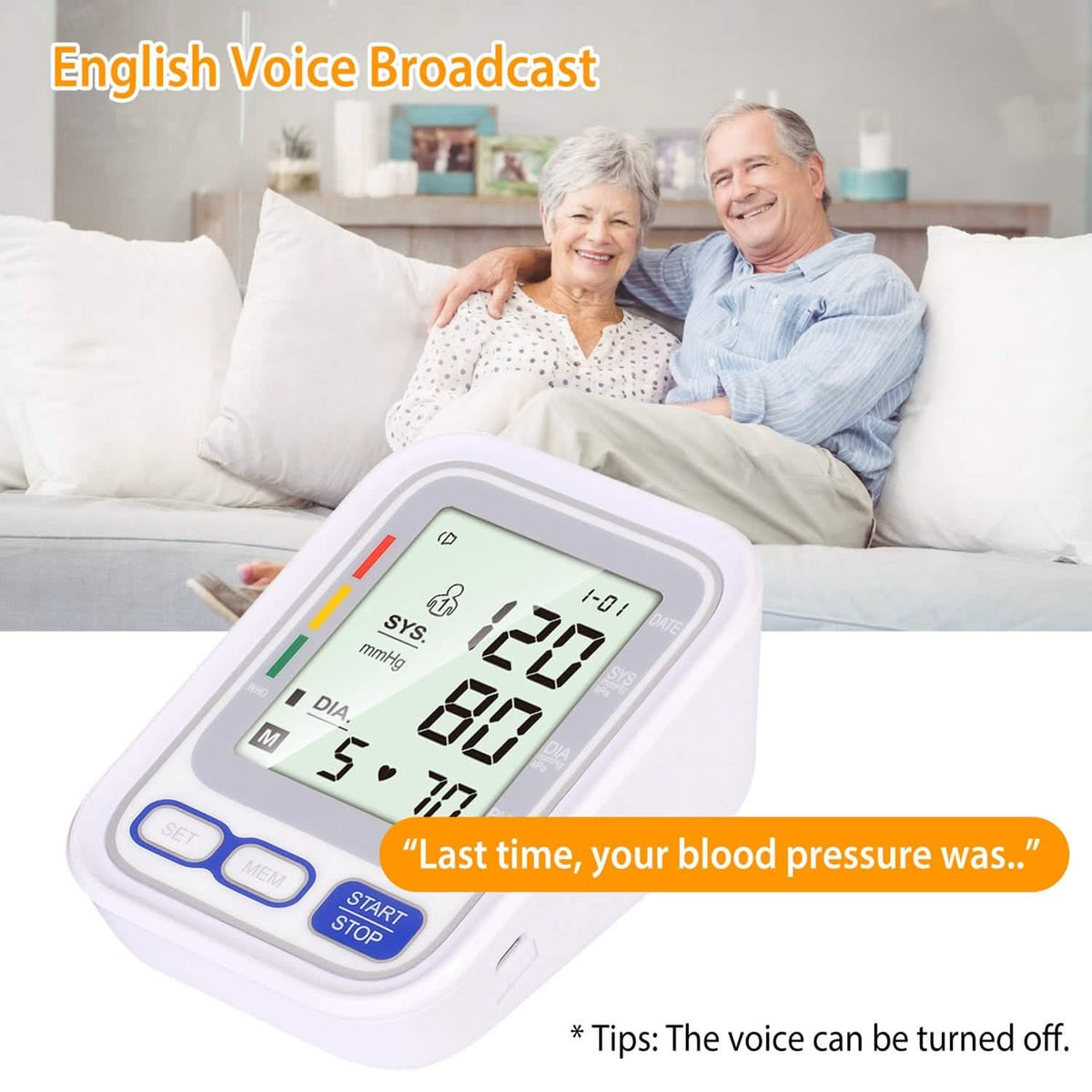 Automatic Arm Blood Pressure Monitor Digital - A-1 Thread Vault