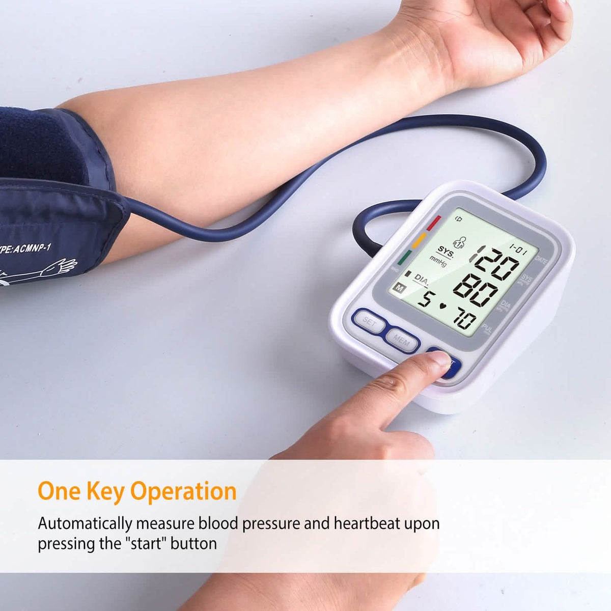 Automatic Arm Blood Pressure Monitor Digital - A-1 Thread Vault
