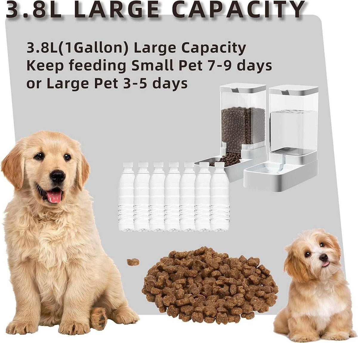 Automatic Cat Feeder and Water Dispenser Set - A-1 Thread Vault